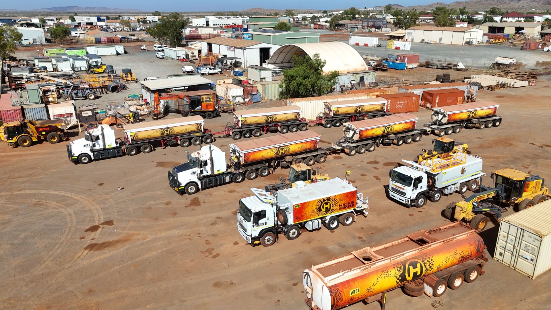 Hicks Civil And Mining Truck Yard