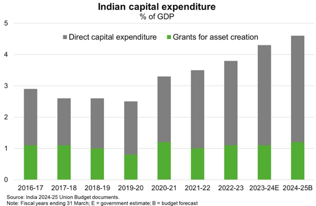 Indian Capital expenditure