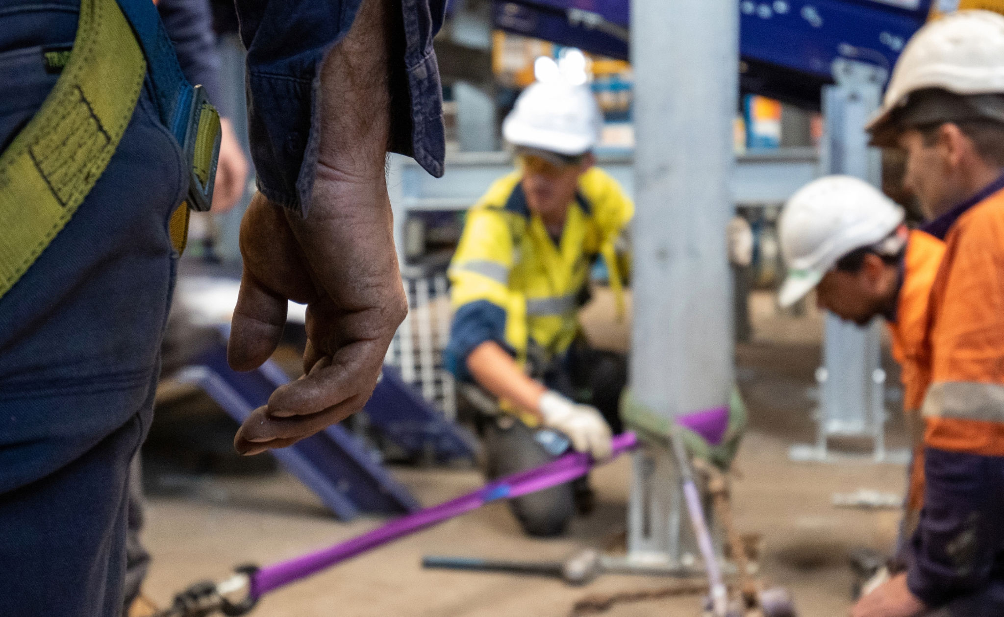 Decorative image - OGTEC employees working